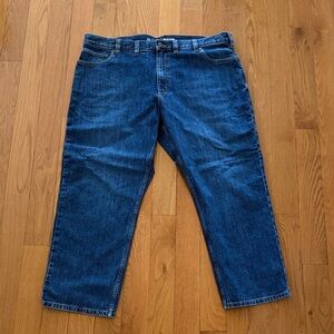 Carhartt Men's Relaxed Fit 5-Pocket Straight Blue Jeans